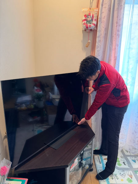 TV設置工事