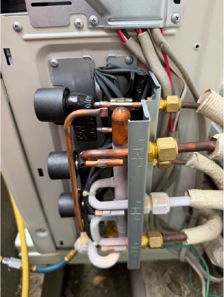 室外機設置工事